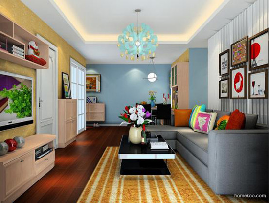 欧式小客厅装修效果图 欧式小客厅装修效果图