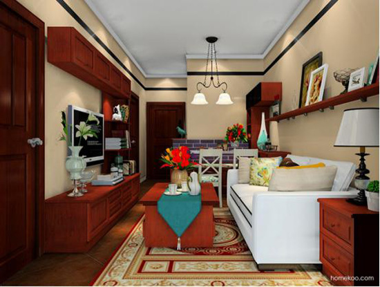 12平米客厅装修效果图欣赏 12平米客厅装修效果图欣赏