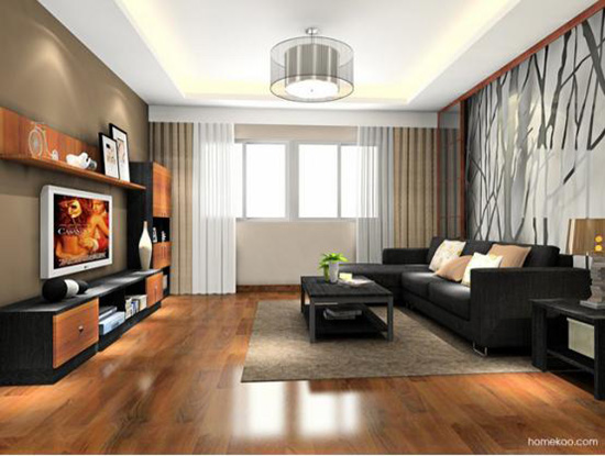 12平米客厅装修效果图欣赏 12平米客厅装修效果图欣赏