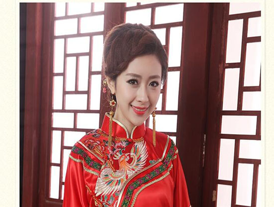 中式新娘妆的画法 中式新娘妆的画法