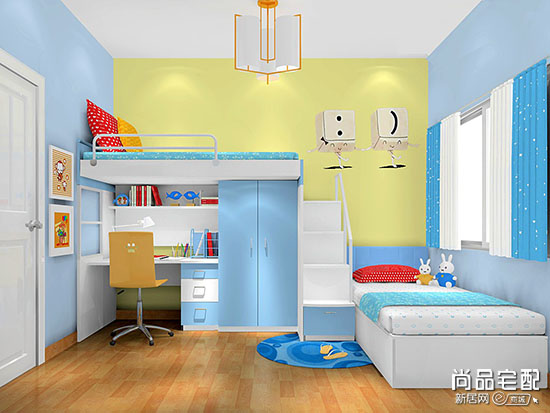 儿童卧室设计效果图