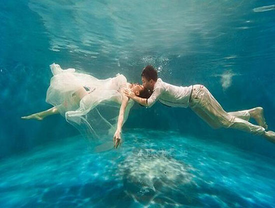 水下婚纱照多少钱 水下婚纱照多少钱