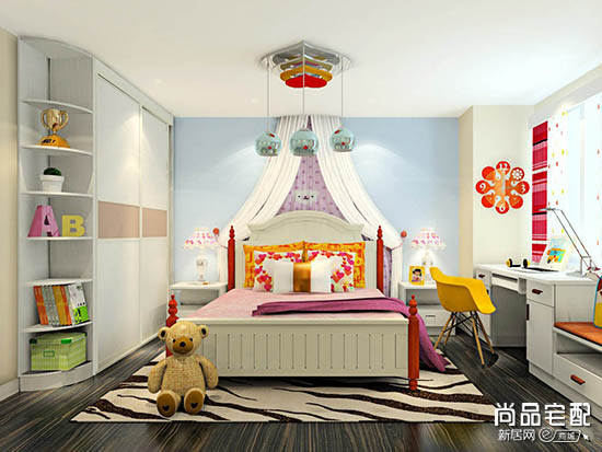 青少年女生卧室设计