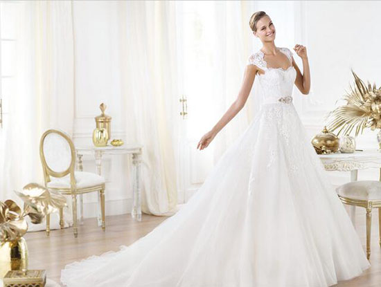 西班牙婚纱品牌_西班牙婚纱品牌Pronovias Brida2015 Glamour 系列