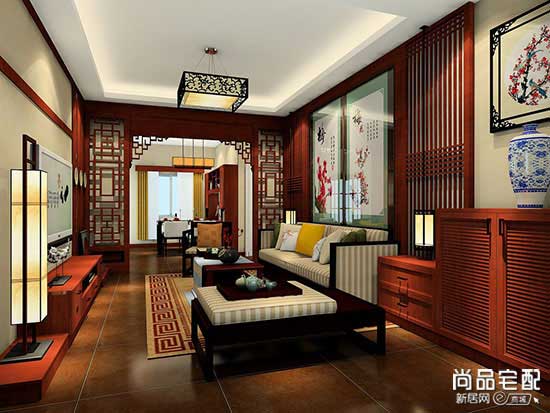 新中式客厅吊灯