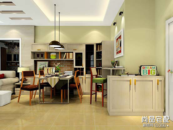 小户型餐厅吊顶效果图