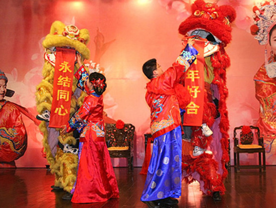 结婚当天习俗