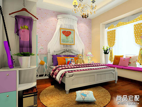 儿童房设计公主房