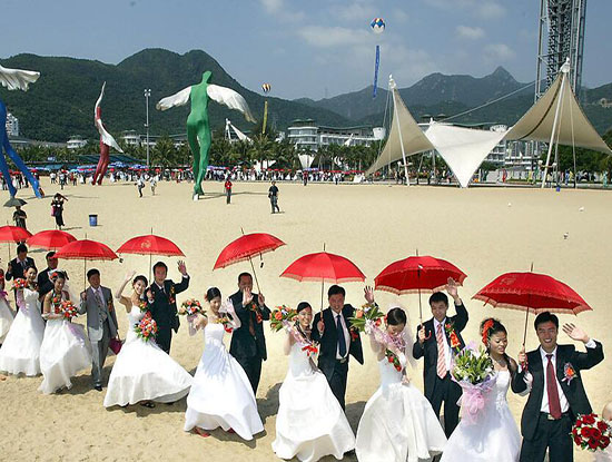 集体婚礼流程 集体婚礼流程