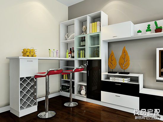 餐厅吧台装修效果图