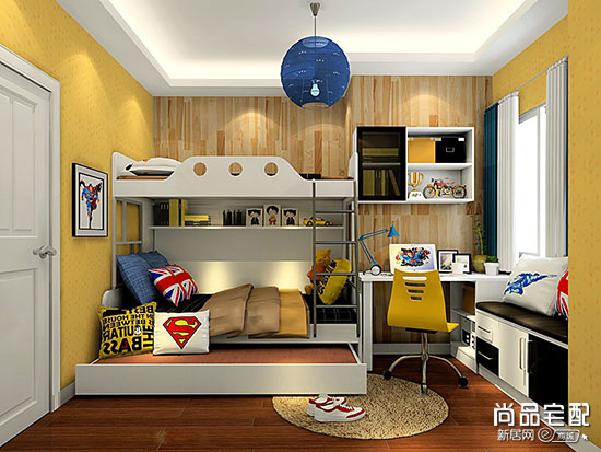 精装样板间儿童房效果图大全