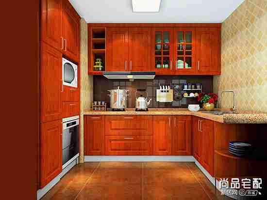 欧美风格厨房装修效果图