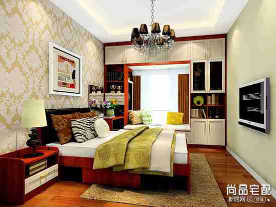 次卧榻榻米书桌照片