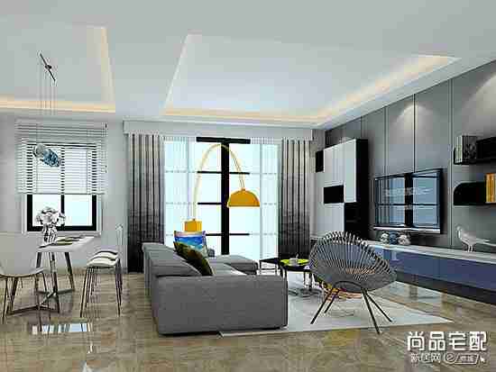 餐厅窗户窗帘效果图欣赏