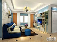 客厅进门玄关效果图欣赏