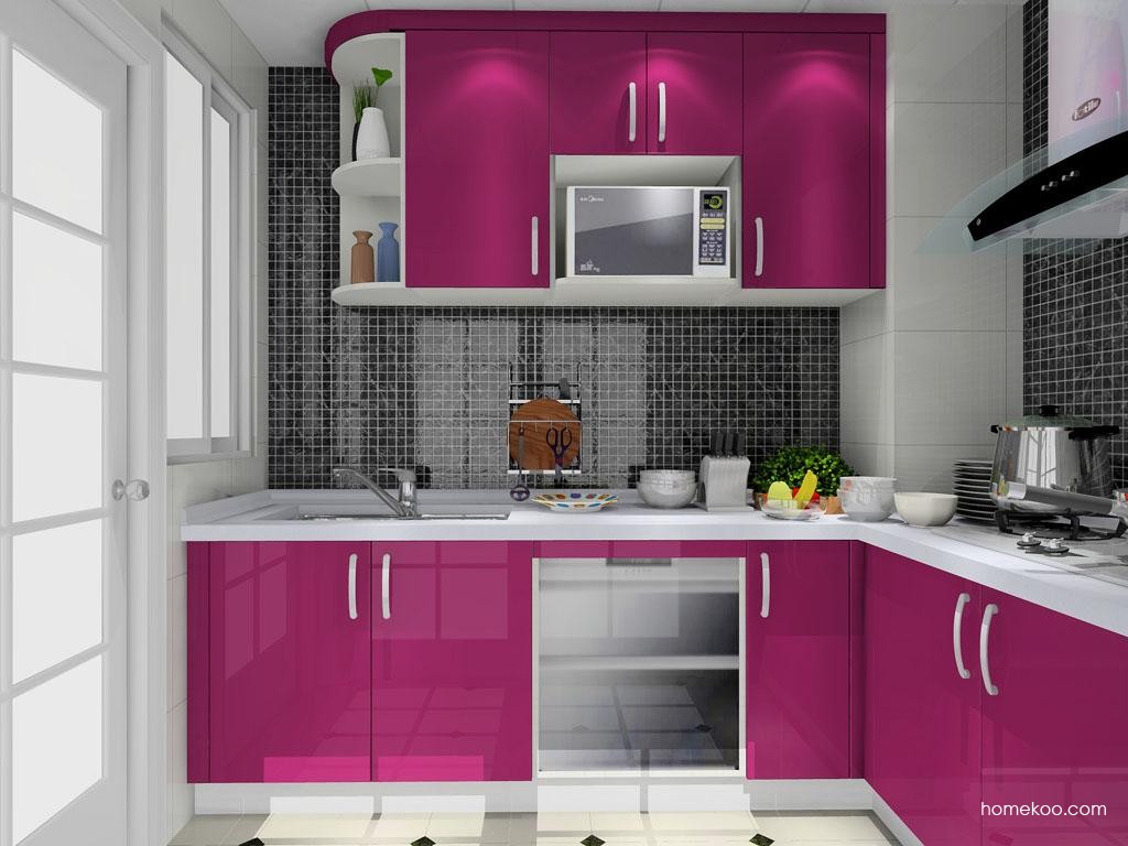 5㎡以下厨房一字型厨柜浪漫主义风格橱柜风格一字型厨柜,厨房装修效果
