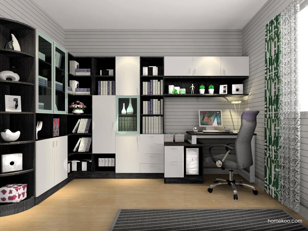 简约风格风格,8㎡-10㎡书房,报价10000元以上书房,书房装修效果图